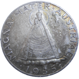 Rakúsko 5 Schilling 1935