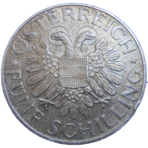 Rakúsko 5 Schilling 1935