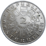 Rakúsko 2 Schilling 1931