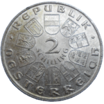 Rakúsko 2 Schilling 1932