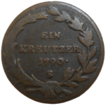 Jozef II. 1 grajciar 1790 S