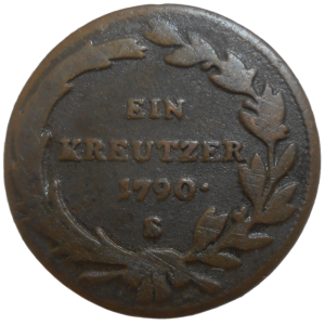 Jozef II. 1 grajciar 1790 S