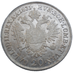 František II. 20 grajciar 1831 A