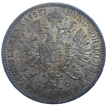 František Jozef I. 1/4 zlatník 1857 A