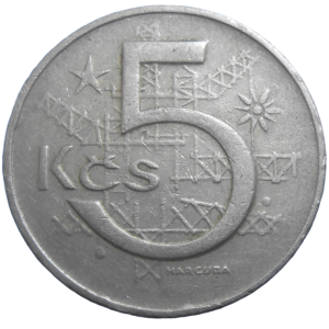 5 Koruna 1966