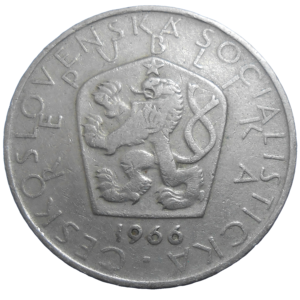 5 Koruna 1966