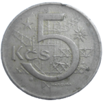 5 Korún 1970