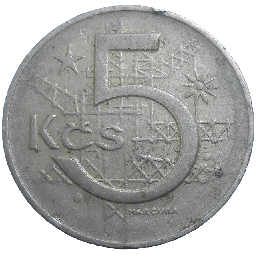 5 Korún 1970 5 Korún 1970
