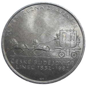 100 KČS 1982 Konská železnica