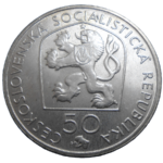50 KČS 1972 J. V. Myslbek
