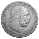 František Jozef I. 1 koruna 1894 bz