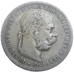 František Jozef I. 1 koruna 1899 bz