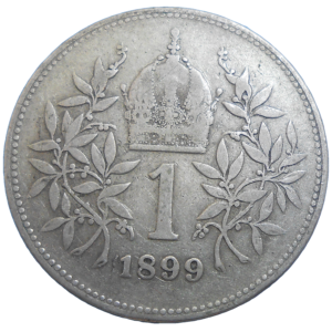 František Jozef I. 1 koruna 1899 bz