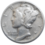 USA One Dime 1941