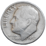 USA One Dime 1952 D