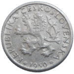 1 Koruna 1950