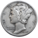 USA One Dime 1945