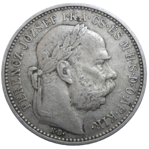 František Jozef I. 1 koruna 1895 KB
