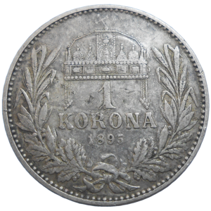 František Jozef I. 1 koruna 1895 KB