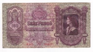 Maďarsko 100 Pengo 1930 E243