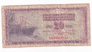 Juhoslávia 20 Dinara 1978
