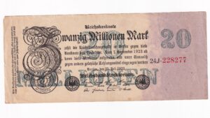 Nemecko 20 Millionen Mark 1923