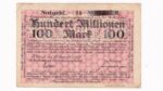 Nemecko 100 Millionen Mark 1923