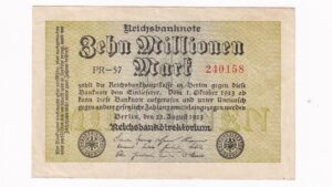 Nemecko 10 Millionen Mark 1923