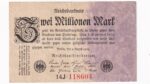 Nemecko 2 Millionen Mark 1923