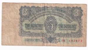 3 Koruny 1961 SB