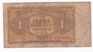 1 Koruna 1953 GD