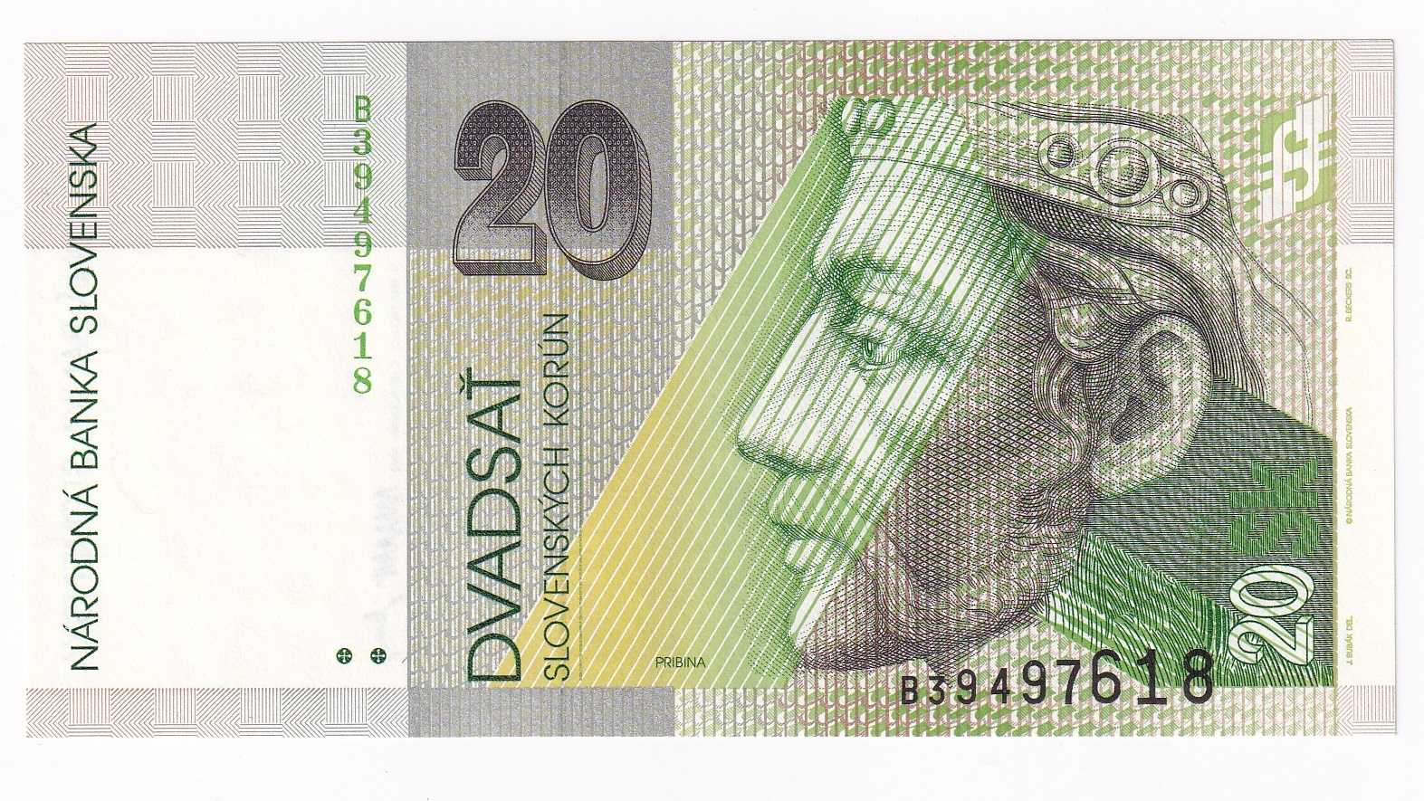 20 Korún 1993 B 20 Korún 1993 B