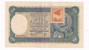 100 Korún 1940 G9 Kolok