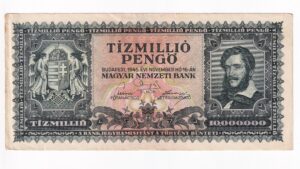Maďarsko 10 Miliónov Pengo 1945