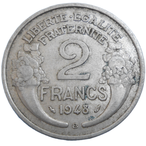 Francúzsko 2 Francs 1948