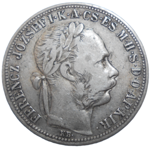 František Jozef I. 1 zlatník 1889 KB