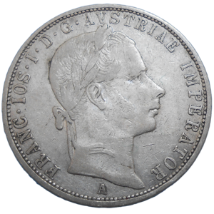 František Jozef I. 1 zlatník 1858 A