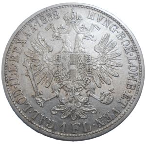 František Jozef I. 1 zlatník 1858 A