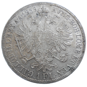 František Jozef I. 1 zlatník 1859 A