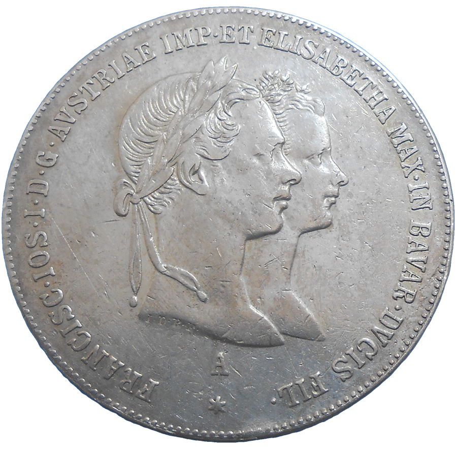 František Jozef I. 1 zlatník 1854 Svadobný František Jozef I. 1 zlatník 1854 Svadobný