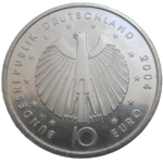 Nemecko 10 Euro 2004 A