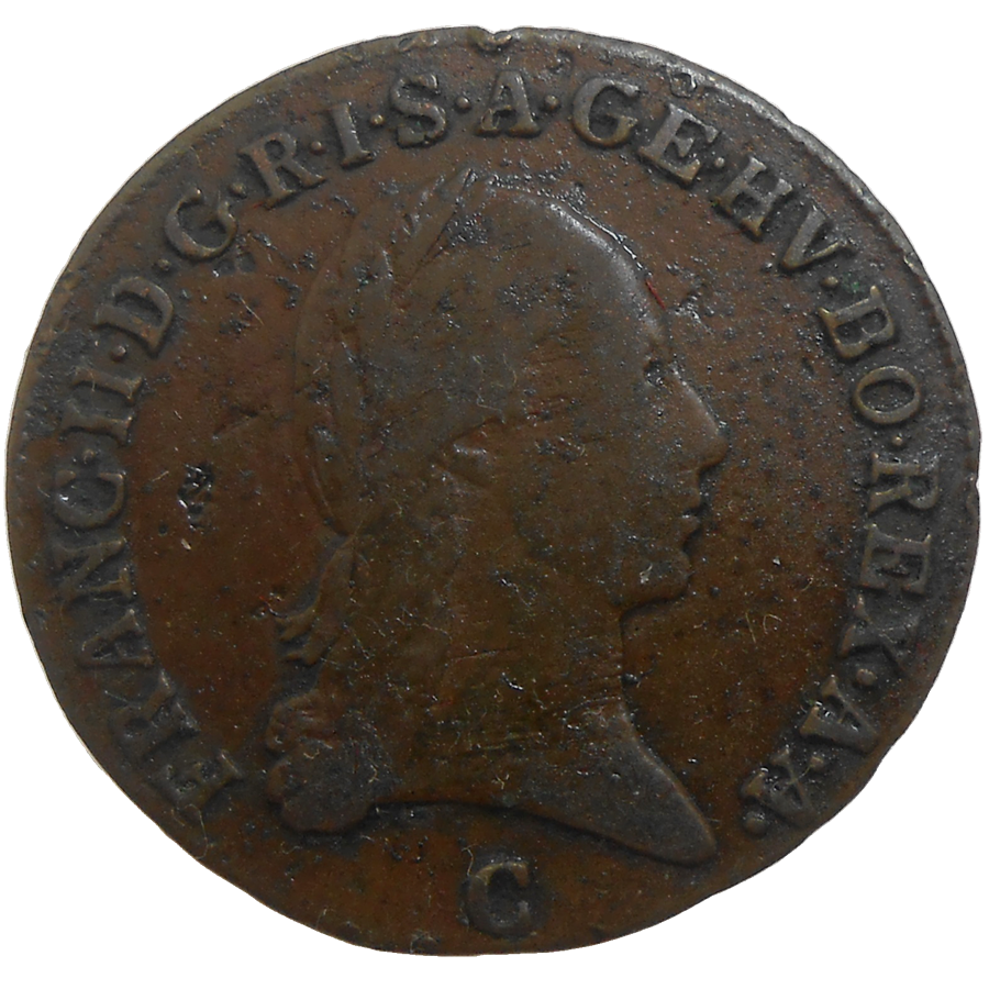 František II. 1/2 grajciar 1800 C František II. 1/2 grajciar 1800 C
