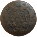 Mária Terézia 1 grajciar 1761 P