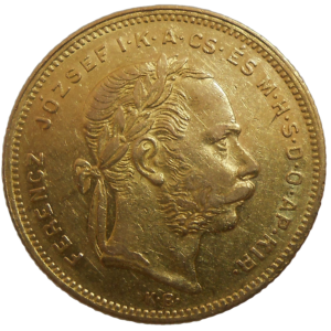 František Jozef I. 8 zlatník 1873 KB