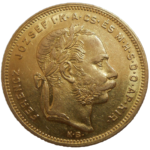 František Jozef I. 8 zlatník 1879 KB
