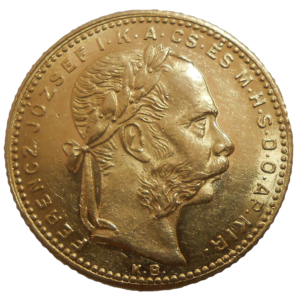 František Jozef I. 8 zlatník 1881 KB