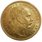 František Jozef I. 8 zlatník 1883 KB