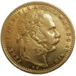 František Jozef I. 8 zlatník 1887 KB