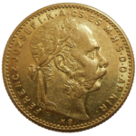 František Jozef I. 8 zlatník 1890 KB