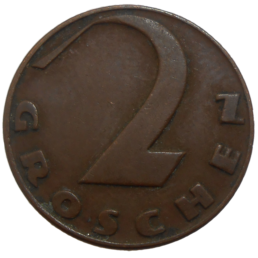 Rakúsko 2 Groschen 1937 Rakúsko 2 Groschen 1937